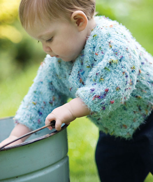 Blossom Baby Sweater Using Trendsetter Blossom