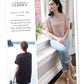 Boxy Lace Tee: Short Version Using Woolfolk Stra
