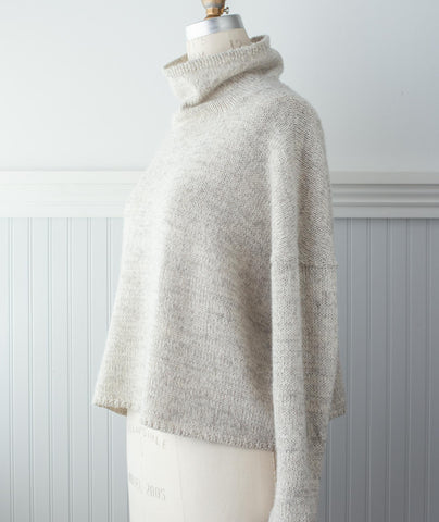 Better-Than-Basic Pullover Using Isager Alpaca 2