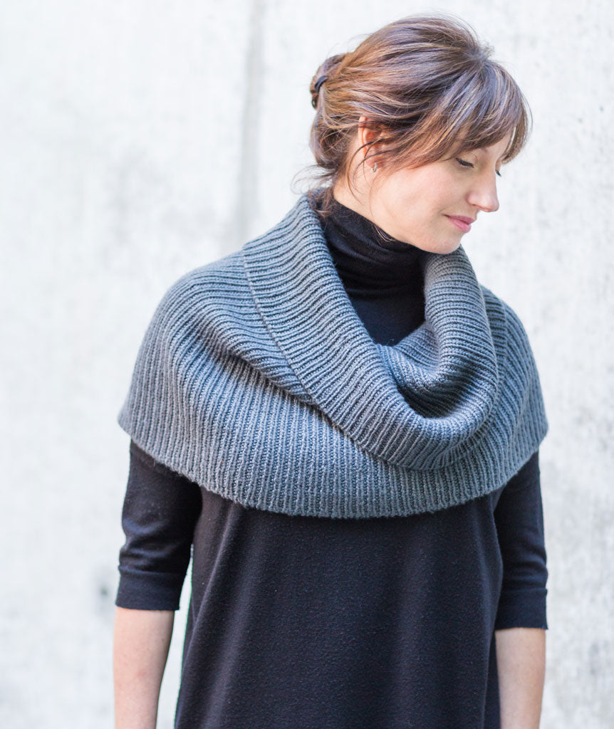 Half & Half Cowl Using Shibui Drift