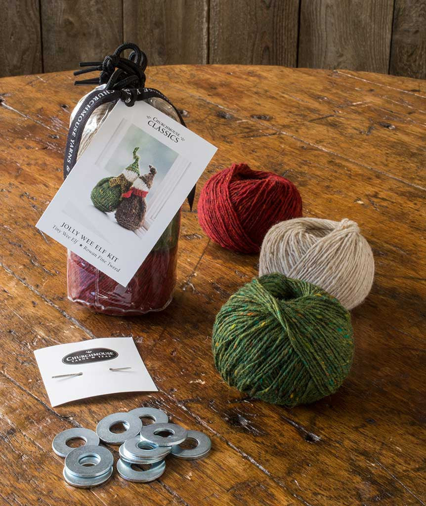 Jolly Wee Elf Using Rowan Fine Tweed