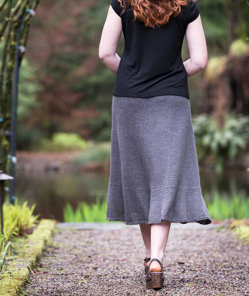 Swingy Linen Skirt Using Louet Euroflax